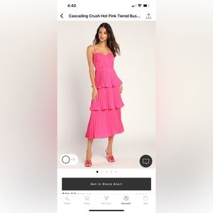 NWT Lulus dress. Size medium.